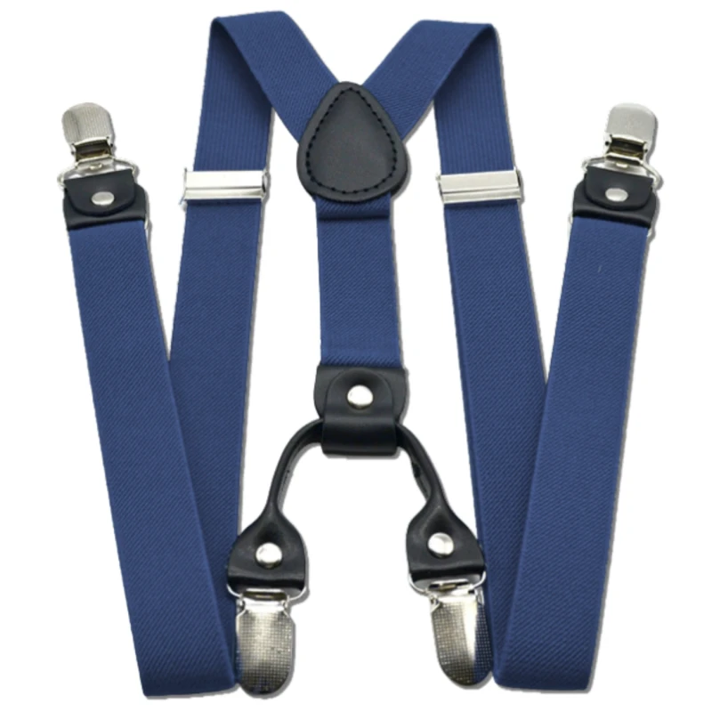 Szelki granatowe Męskie mocne do spodni 1.webp