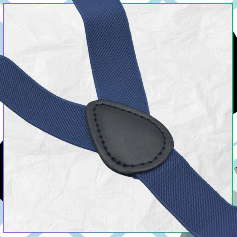 Szelki granatowe Męskie mocne do spodni 5.webp