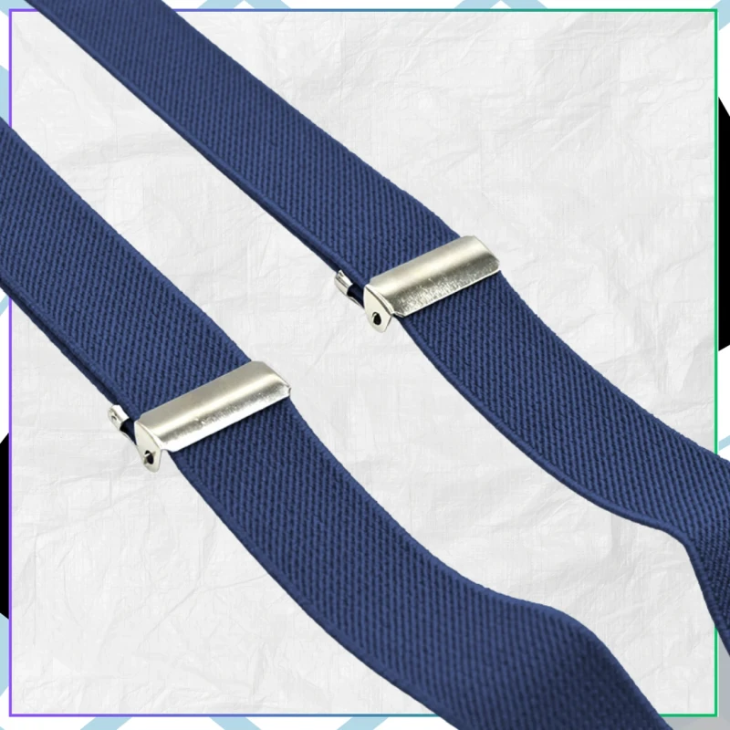 Szelki granatowe Męskie mocne do spodni 6.webp