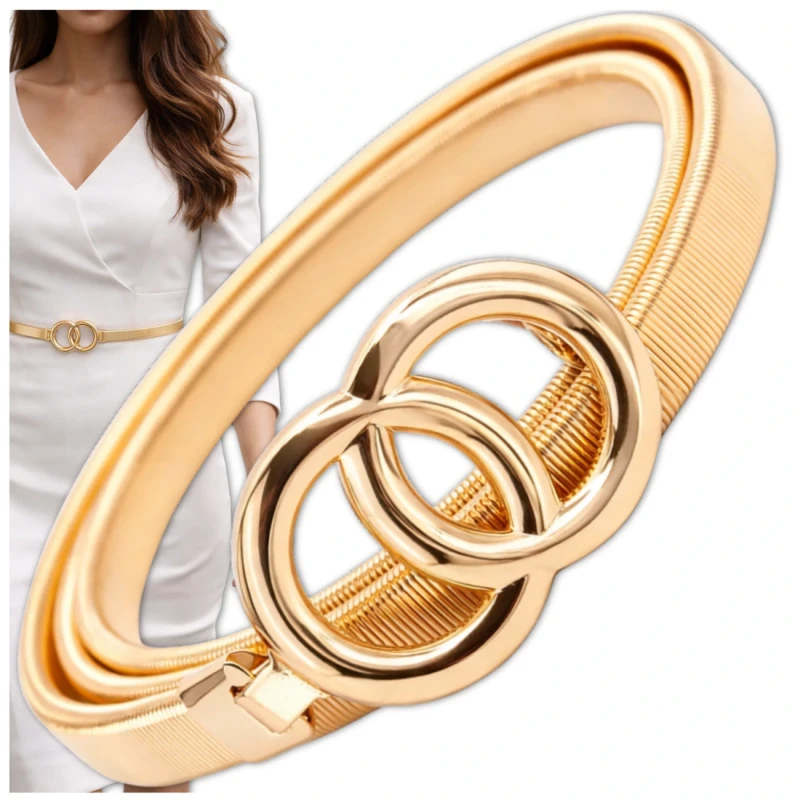 Złoty Pasek Metalowy sprężynka pancerka kółka 2.webp