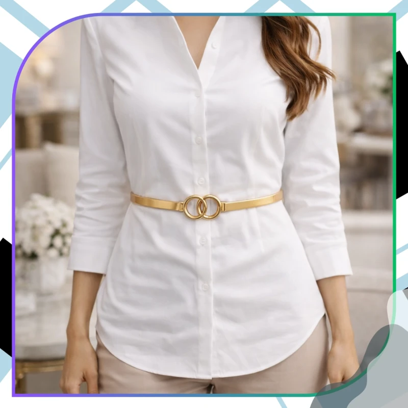 Złoty Pasek Metalowy sprężynka pancerka kółka 8.webp