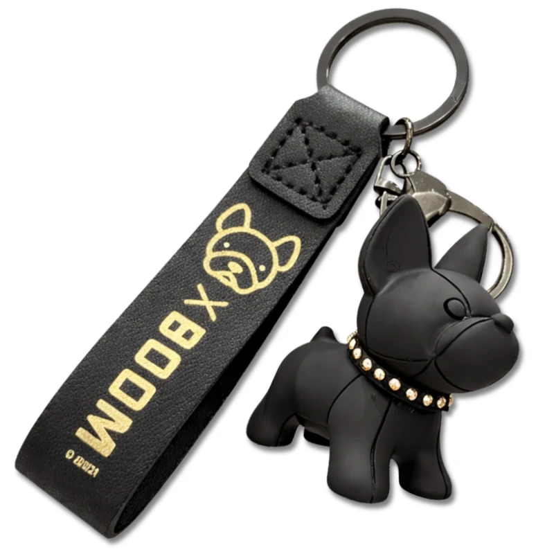 Brelok buldog do kluczy piesek pies zawieszka 1.webp