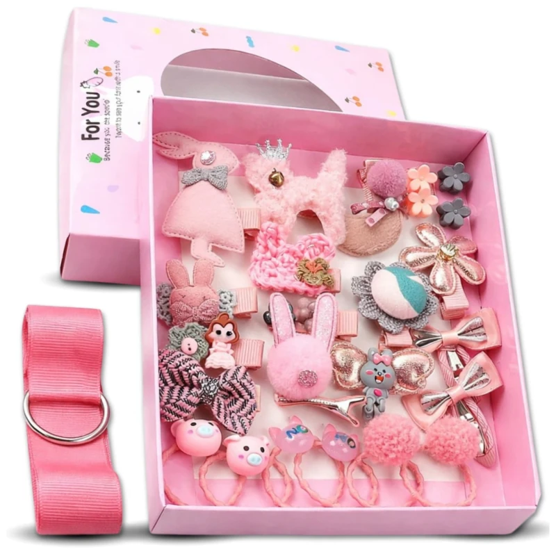 Komplet gumek do włosów dla dziewczynki dziecka 24szt 1.webp