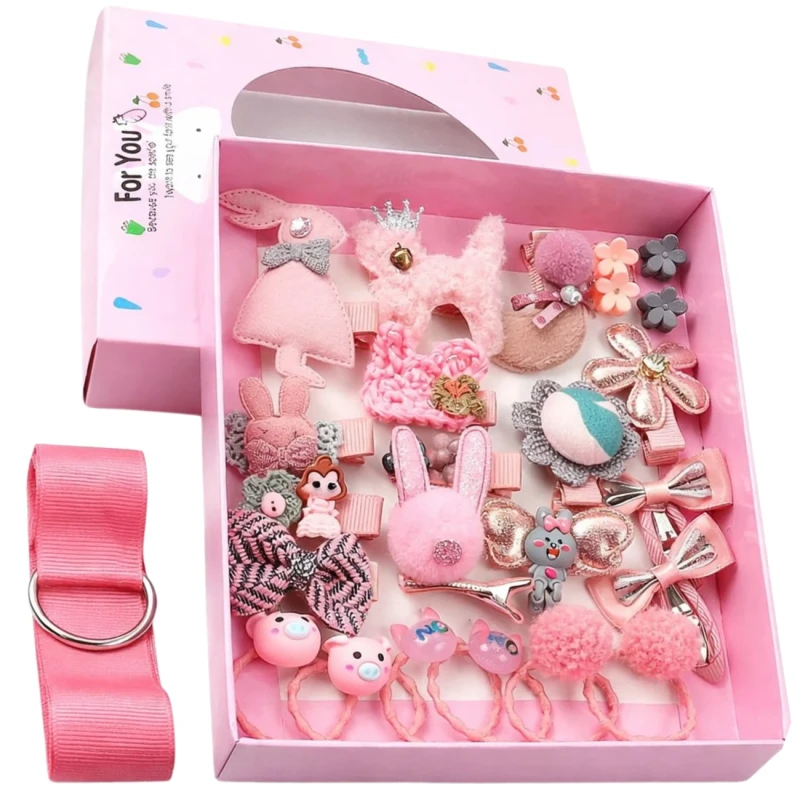 Komplet gumek do włosów dla dziewczynki dziecka 24szt 5.webp