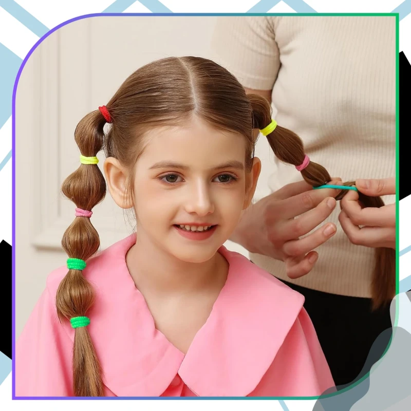 Zestaw frotek mocna gumka do włosów 30sztuk  6.webp