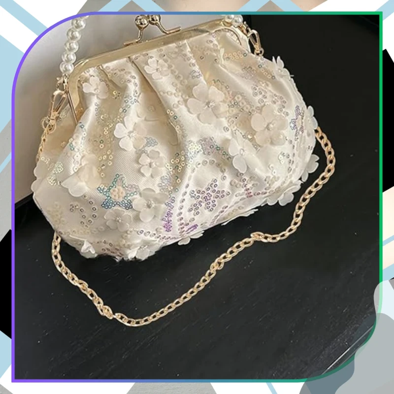 Pasek do torebki 120cm torby złoty mocny metalowy łańcuch 2.webp