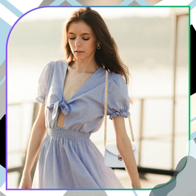 Pasek do torebki 120cm torby złoty mocny metalowy łańcuch 3.webp