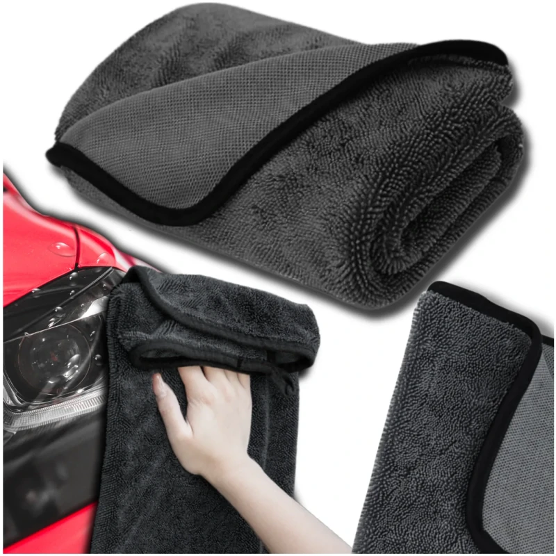 Ręcznik 40x60 cm z mikrofibry do samochodu ściereczka do czyszczenia osuszania 2.webp
