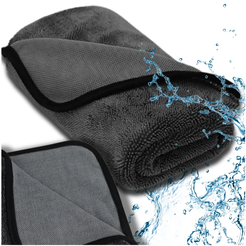 Ręcznik 40x60 cm z mikrofibry do samochodu ściereczka do czyszczenia osuszania 3.webp