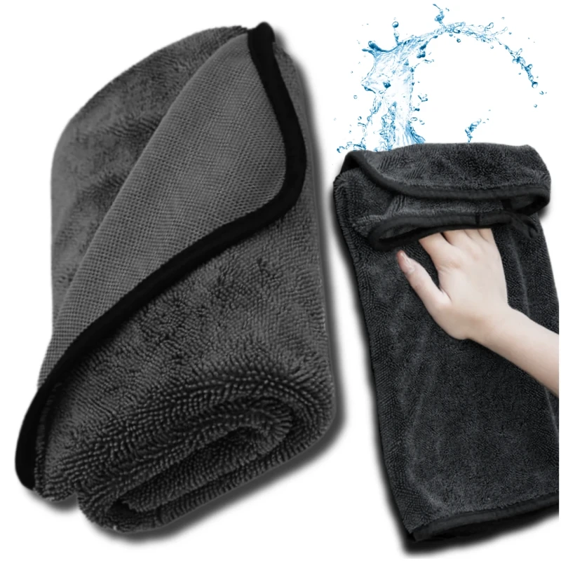 Ręcznik 40x60 cm z mikrofibry do samochodu ściereczka do czyszczenia osuszania 4.webp