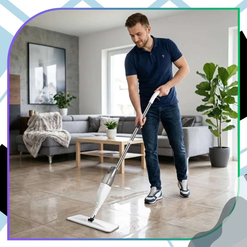 Mop ze spryskiwaczem spray płaski mikrofibra 3 sztuki wkłady8.webp