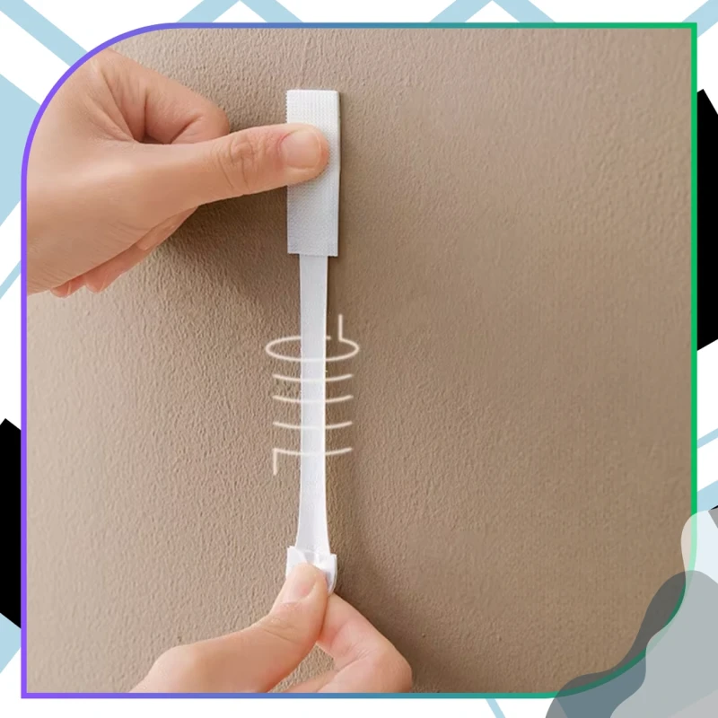 Rzepy samoprzylepne do montażu wieszania obrazów 24 szt 16 x 70 mm8.webp