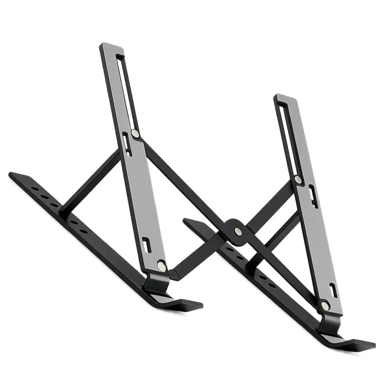 Składana podstawka pod laptopa regulowana stojak aluminiowy4.webp