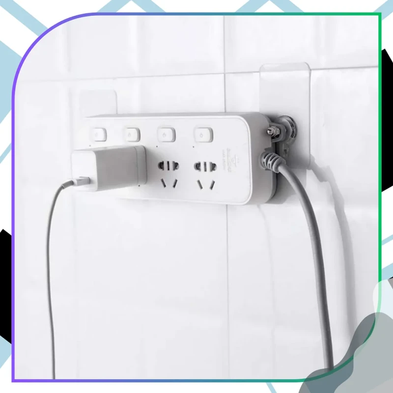 Haczyk ścienny mocny uchwyt 6×6 cm samoprzylepny PCV bez wiercenia6.webp