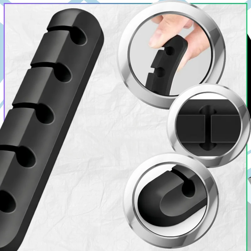 Organizer do kabli samoprzylepny klips na przewody 5 miejsc – zestaw 3 szt.5.webp