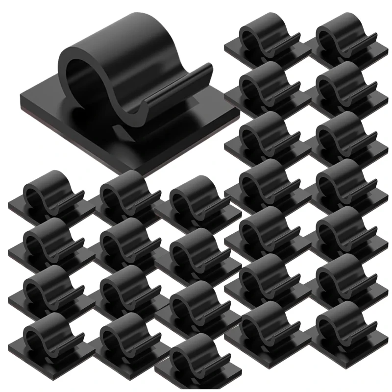 Samoprzylepne klipsy do kabli 3M – organizer przewodów zestaw 30 sztuk1.webp