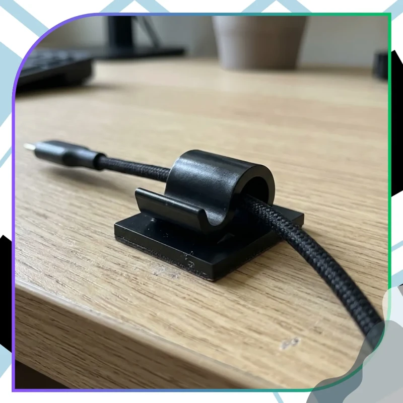 Samoprzylepne klipsy do kabli 3M – organizer przewodów zestaw 30 sztuk7.webp