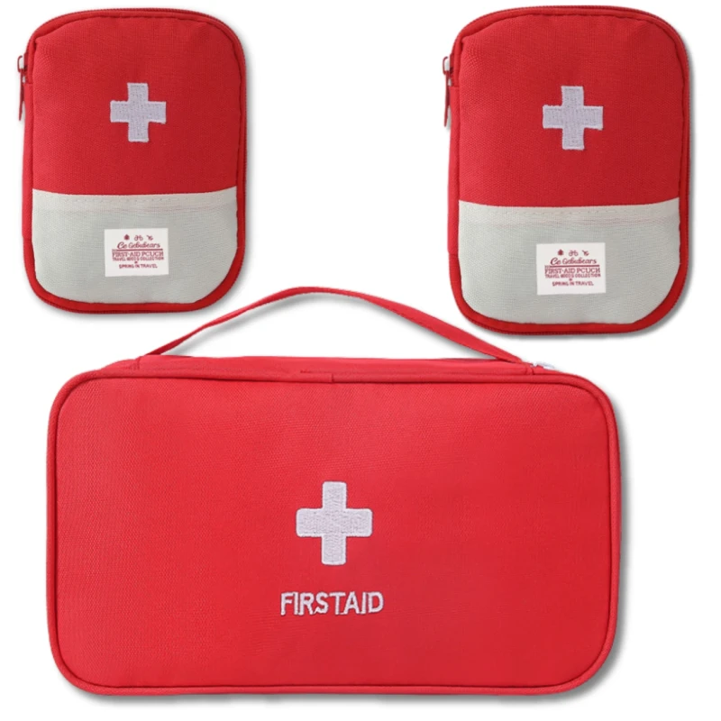 Apteczka medyczna na leki podróżna organizer zestaw 3 szt1.webp