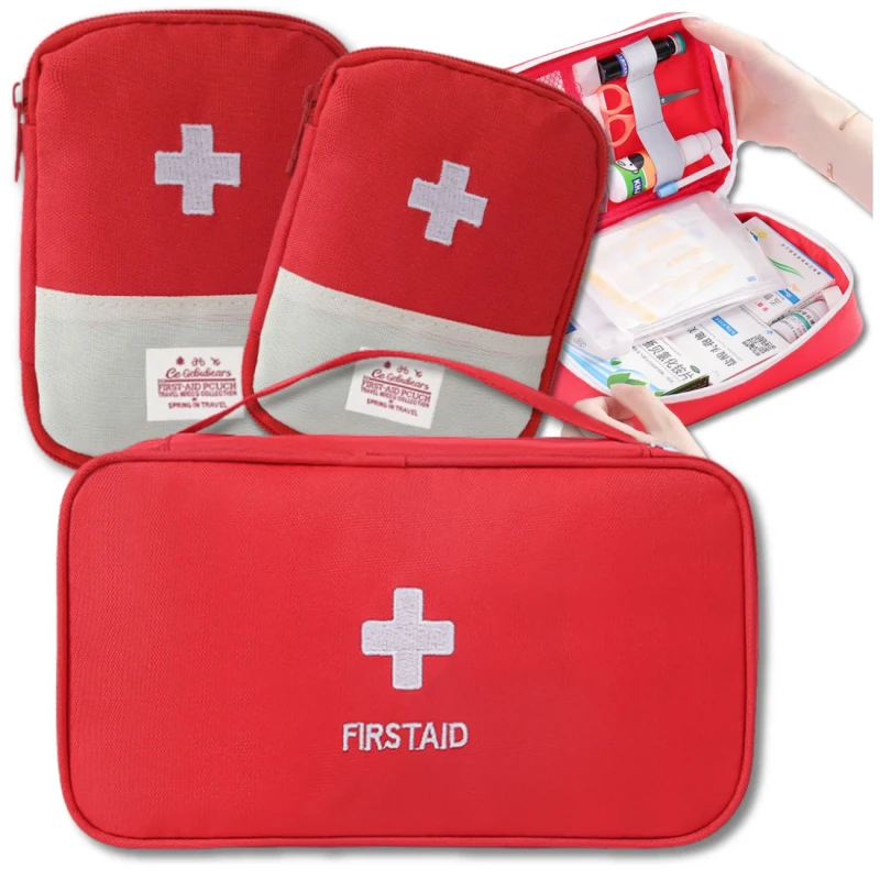 Apteczka medyczna na leki podróżna organizer zestaw 3 szt2.webp