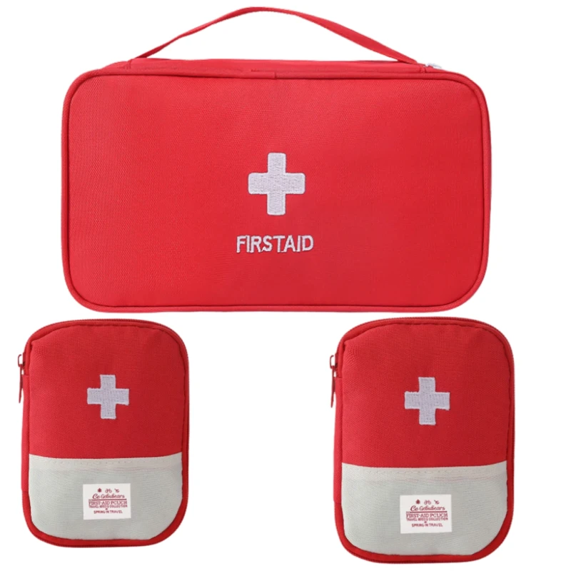 Apteczka medyczna na leki podróżna organizer zestaw 3 szt4.webp