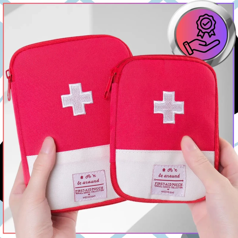 Apteczka medyczna na leki podróżna organizer zestaw 3 szt6.webp