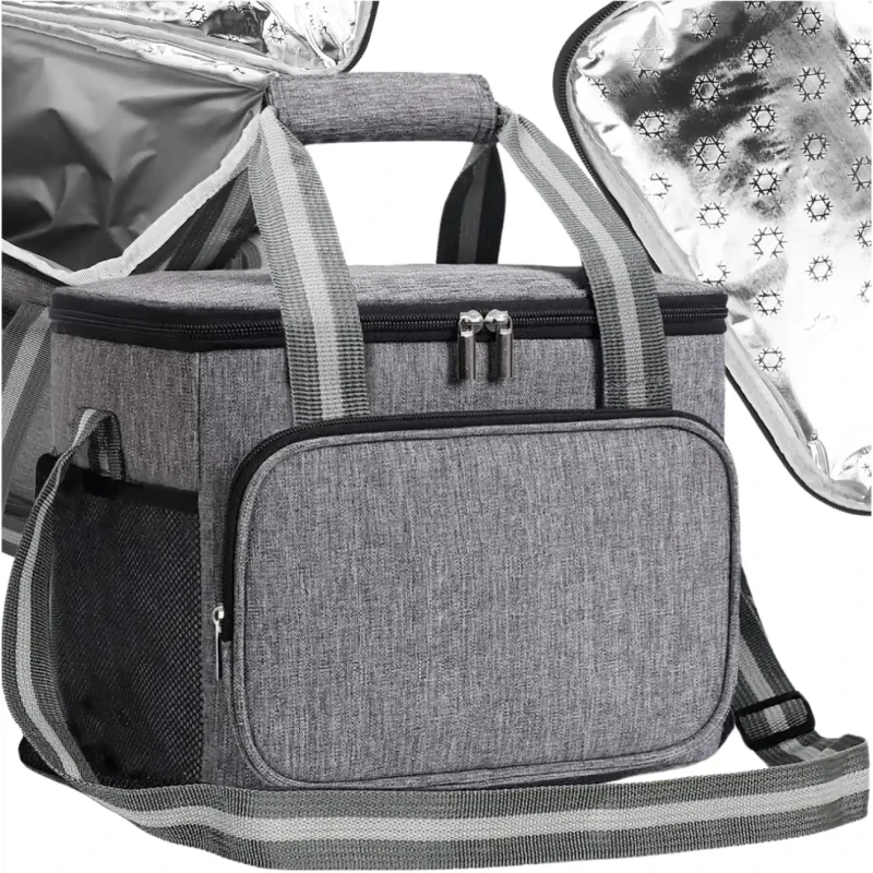 Torba LUNCH BOX termiczna pojemna na jedzenie śniadaniowa na ramię1.webp