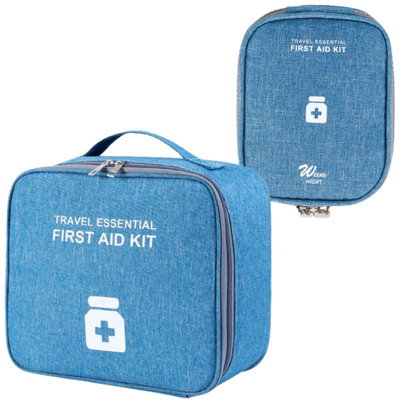 Apteczka kosmetyczka na leki podróżna organizer medyczna4.webp