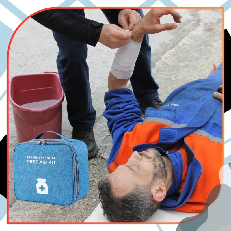 Apteczka kosmetyczka na leki podróżna organizer medyczna10.webp