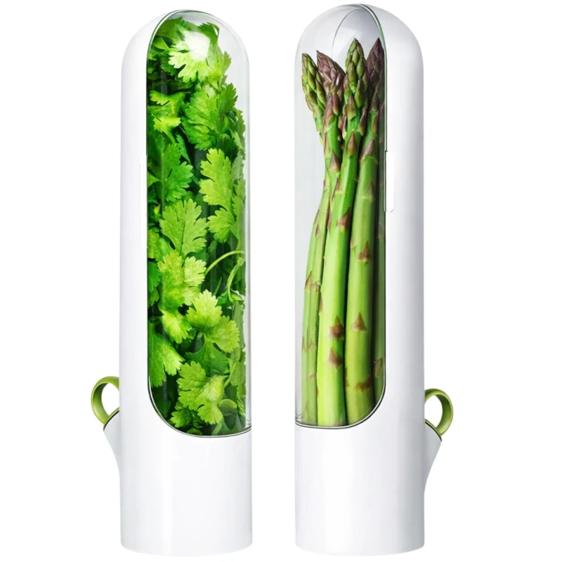 Pojemnik Na Zioła Herb Saver Organizer Do Lodówki Świeże Zioła 2 Szt1.webp