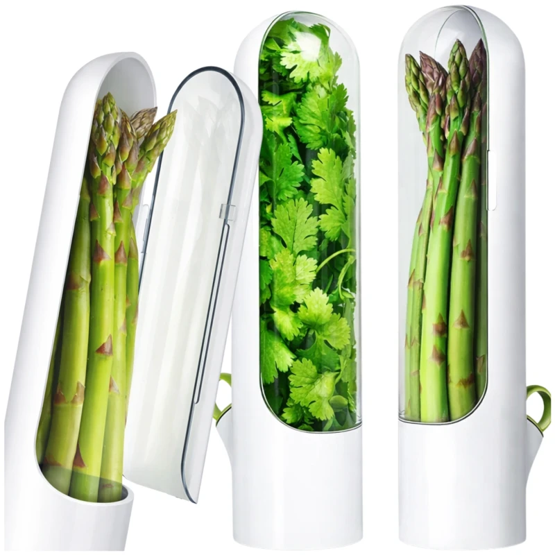 Pojemnik Na Zioła Herb Saver Organizer Do Lodówki Świeże Zioła 2 Szt2.webp