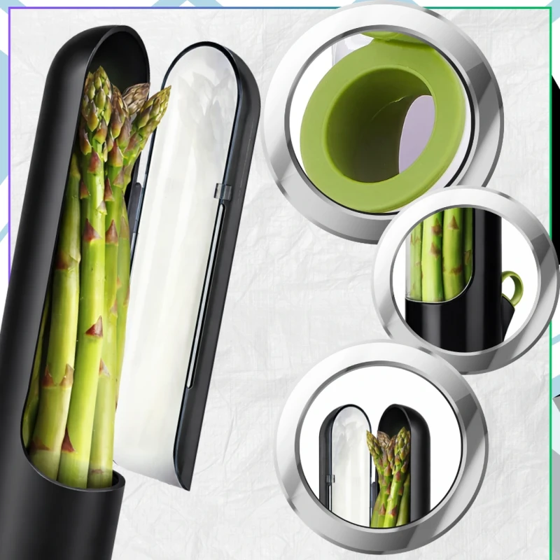 Herb Saver Czarny 2 Szt Pojemnik Na Zioła Do Lodówki Świeże Zioła5.webp