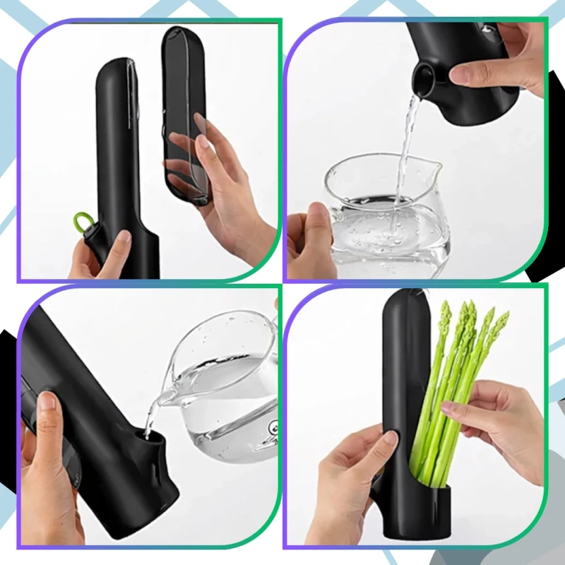 Herb Saver Czarny 2 Szt Pojemnik Na Zioła Do Lodówki Świeże Zioła9.webp