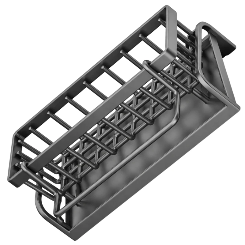 Ociekacz Na Gąbki Stojak Kuchenny Szary Organizer Do Zlewu4.webp