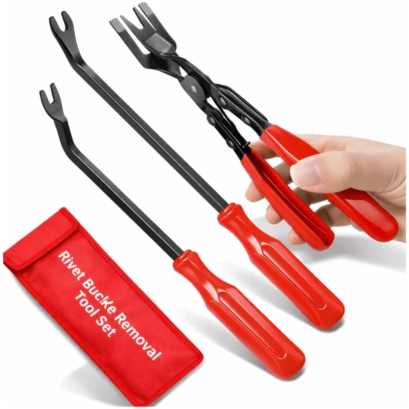 Szczypce Do Spinek Samochodowych Zestaw 3 Szt Narzędzi Tapicerskich3.webp