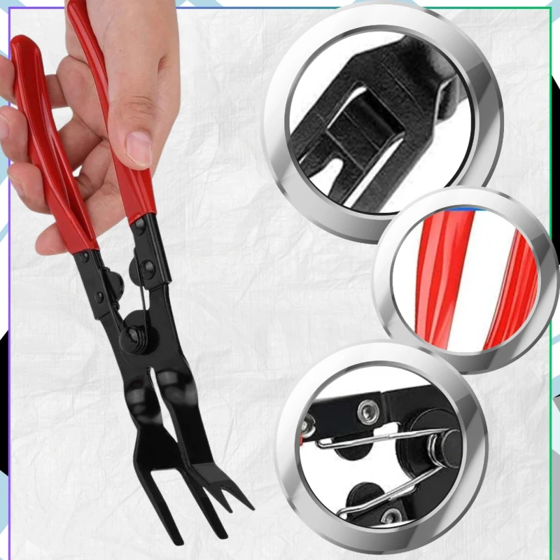 Szczypce Do Spinek Samochodowych Zestaw 3 Szt Narzędzi Tapicerskich5.webp
