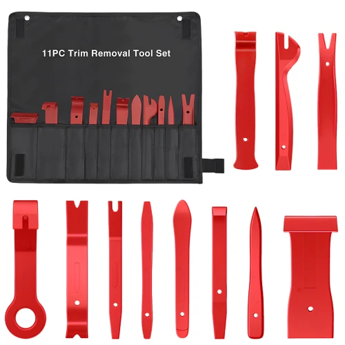 Zestaw 11 Narzędzi Do Demontażu Tapicerki Auta Ściągacze