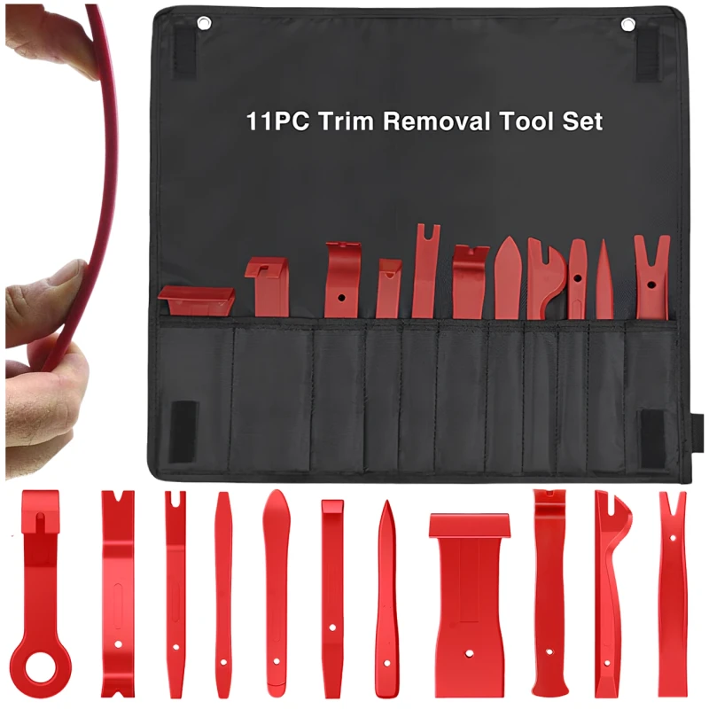 Zestaw 11 Narzędzi Do Demontażu Tapicerki Auta Ściągacze2.webp