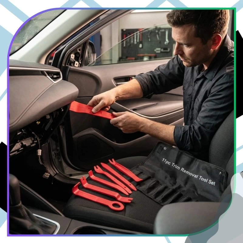 Zestaw 11 Narzędzi Do Demontażu Tapicerki Auta Ściągacze8.webp