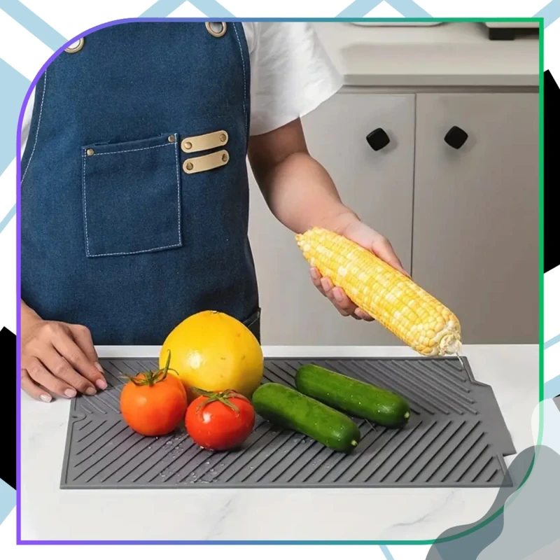 Silikonowa Mata Do Suszenia Naczyń Odporna Na Temperaturę 51x416.webp