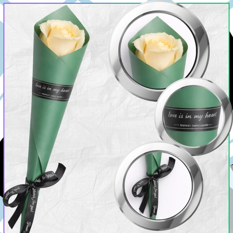 Bukiet Róż Mydlanych Czerwony 10 Sztuk Elegancki Prezent 28 cm5.webp