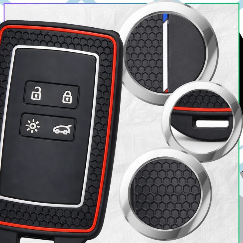 Etui Na Kluczyk Renault Clio Kadjar Koleos 4 Przyciski Antypoślizgowe5.webp