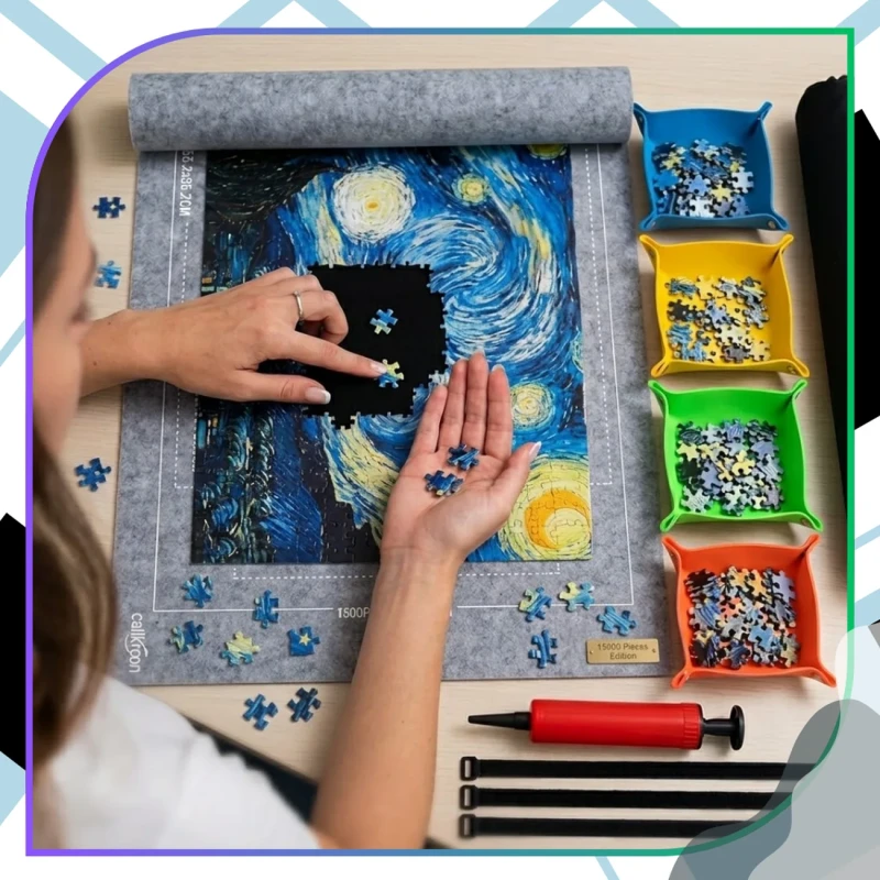 Mata Do Puzzli 1500 Elementów Zestaw Do Przechowywania Układanki8.webp