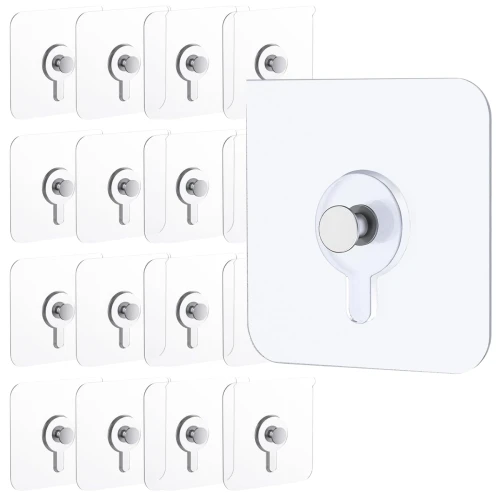 Zestaw Haczyków Samoprzylepnych 30 Sztuk Do Kuchni Łazienki Mocne