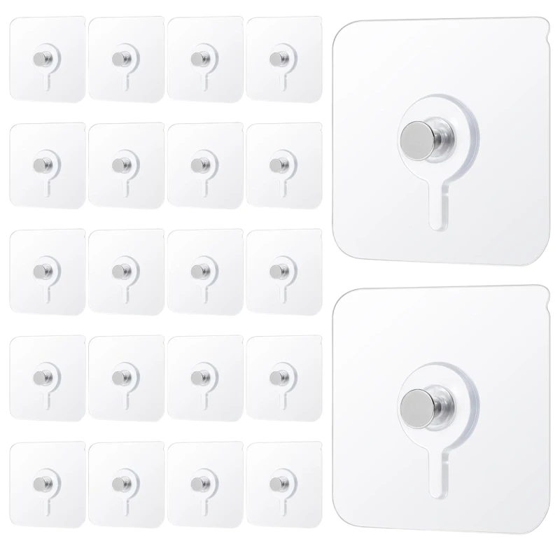 Zestaw Haczyków Samoprzylepnych 30 Sztuk Do Kuchni Łazienki Mocne2.webp
