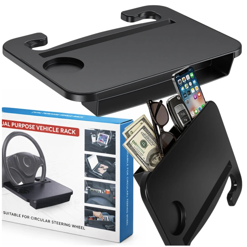 Składany stolik samochodowy uniwersalny na kierownicę lub zagłówek2.webp