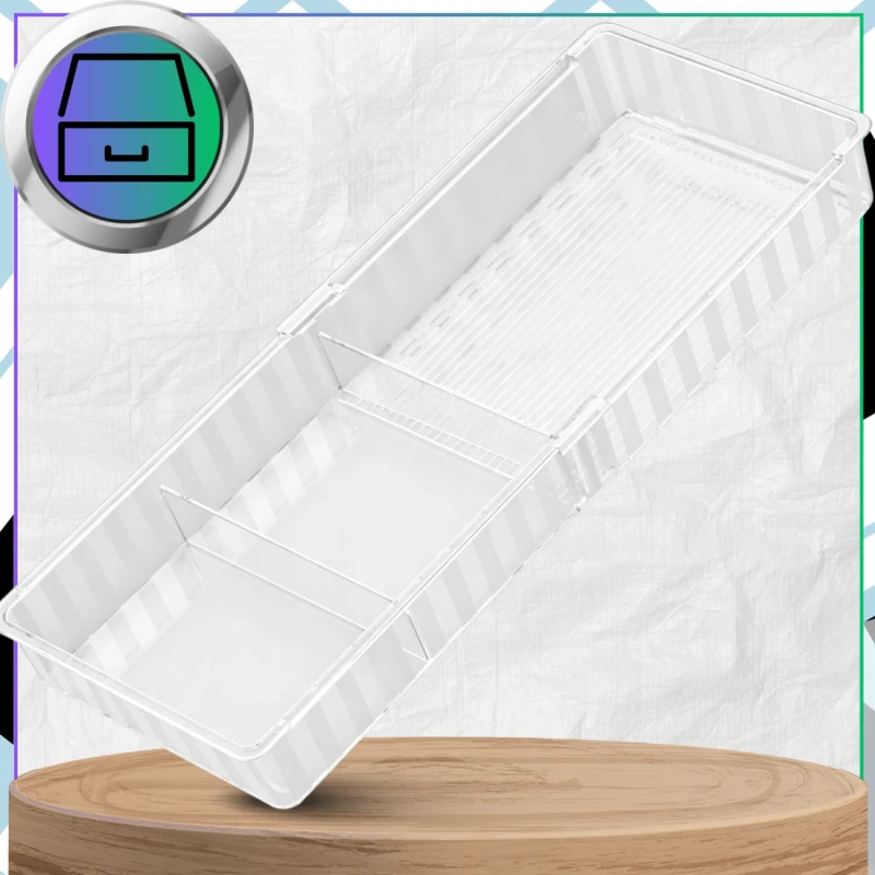 Organizer do szuflady regulowany na przybory na kosmetyki do makijażu2.webp