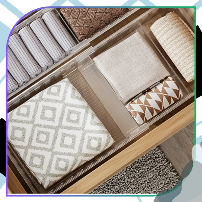 Organizer do szuflady regulowany na przybory na kosmetyki do makijażu10.webp