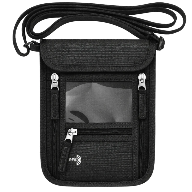 Etui Na Paszport RFID Torba Na Dokumenty Podróżna Antykradzieżowa1.webp