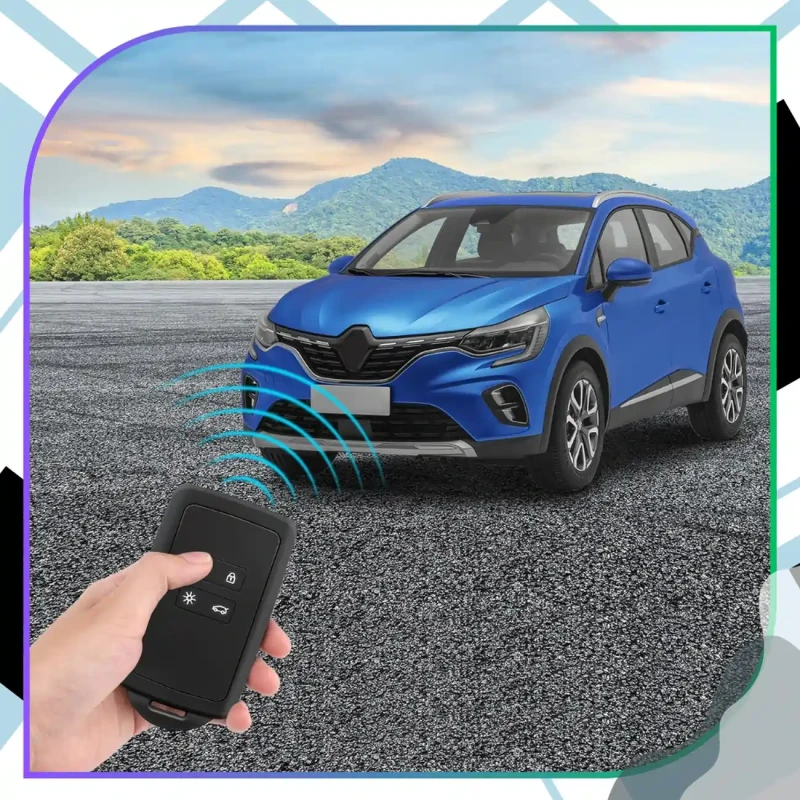 Etui Silikonowe Na Kluczyk Renault Dacia Czarny Ochrona Pilot7.webp