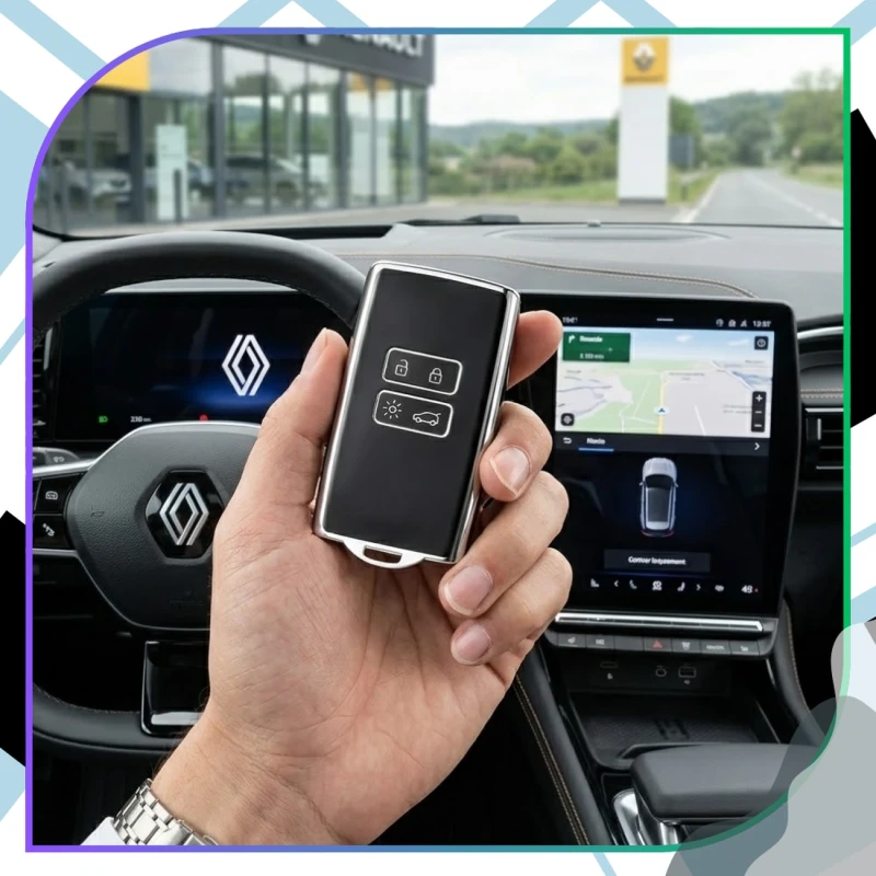 Etui Na Kartę Samochodową Kluczyk Uniwersalne Ochrona ABS9.webp